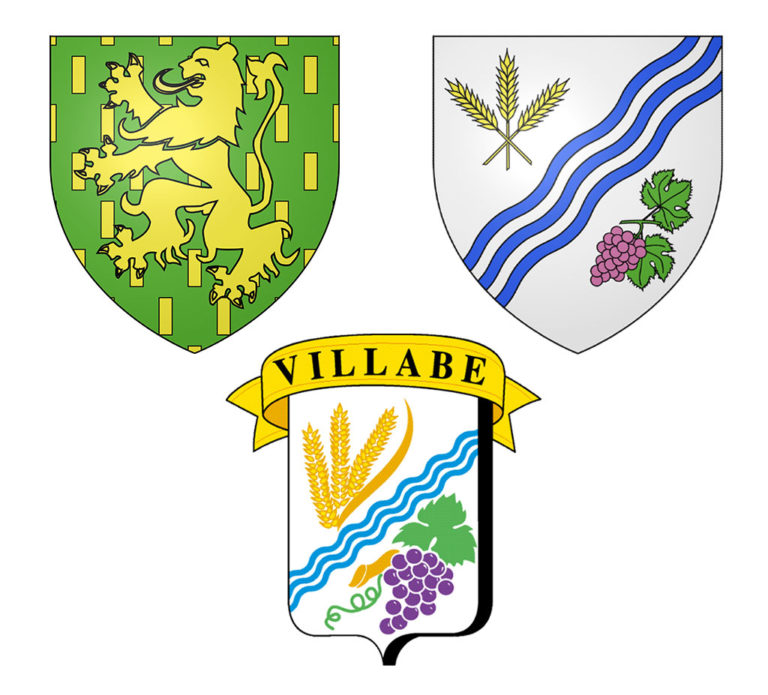 Villabé : les trois blasons