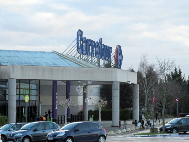 Entrée Est du Carrefour de Villabé