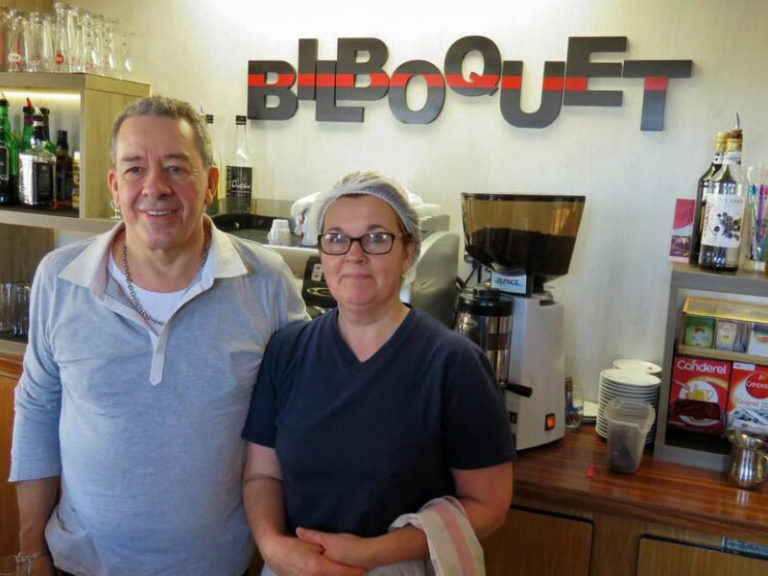 Martine et Rémy vous accueillent dans leur restaurant "Le Bilboquet"