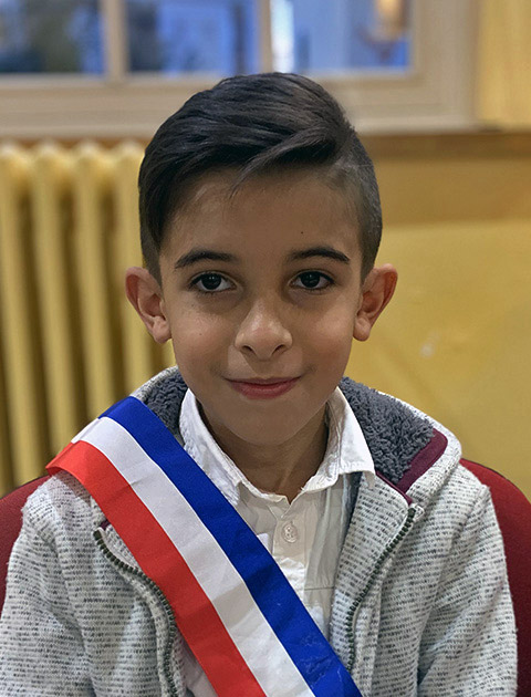 Keylan AUGUSTIN - Membre du Conseil Municipal des Enfants de 2021 à 2023