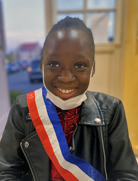 Allyana FOLOLO MPASI - Membre du Conseil Municipal des Enfants de 2021 à 2023