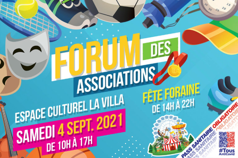 Flyer du Forum des Associations de Villabé 2021