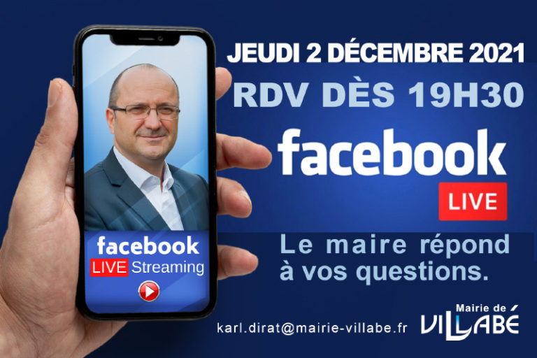 Facebook Live 2 déc. 2021 : Karl Dirat répond à vos questions