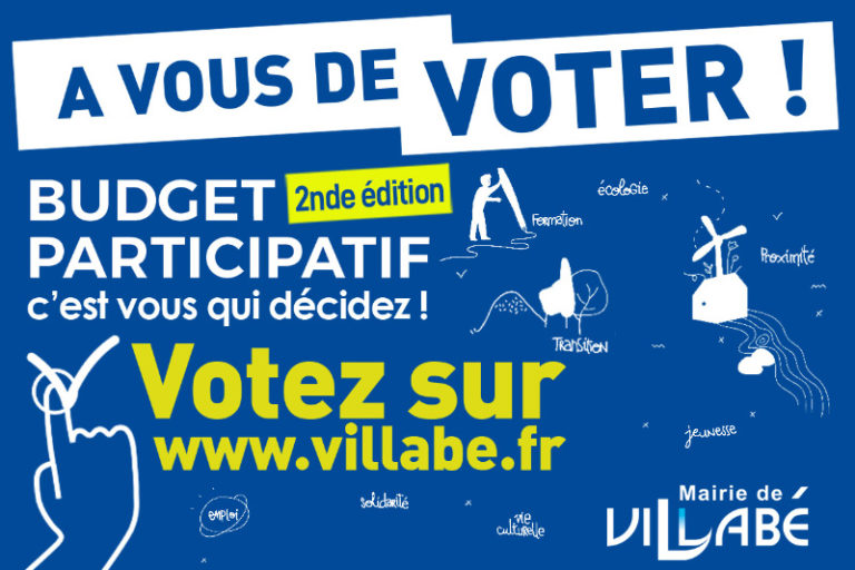 Budget participatif de Villabé, seconde édition : à vous de voter !