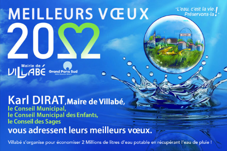 Vœux de l'Équipe Municipale de Villabé pour 2022