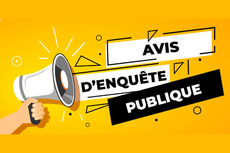 Avis d’enquête publique