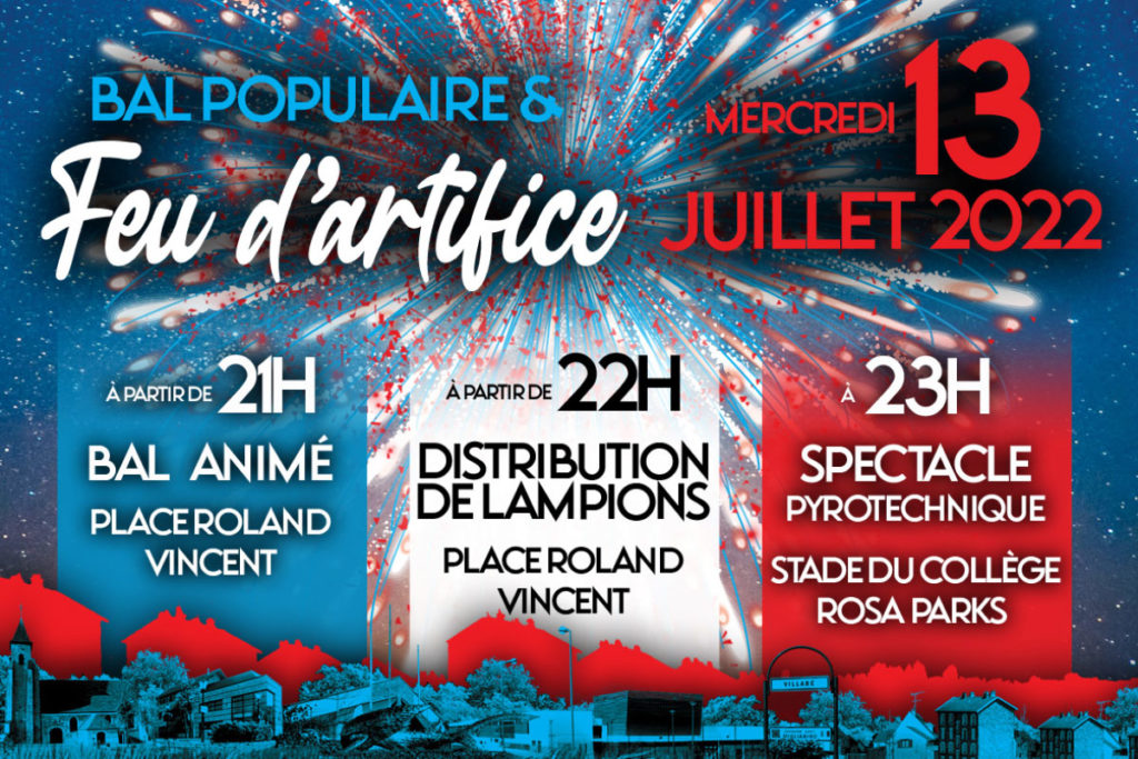 Bal populaire et feu d'artifice 2022