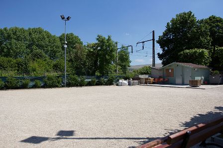 Boulodrome de Villabé, proche de la gare RER