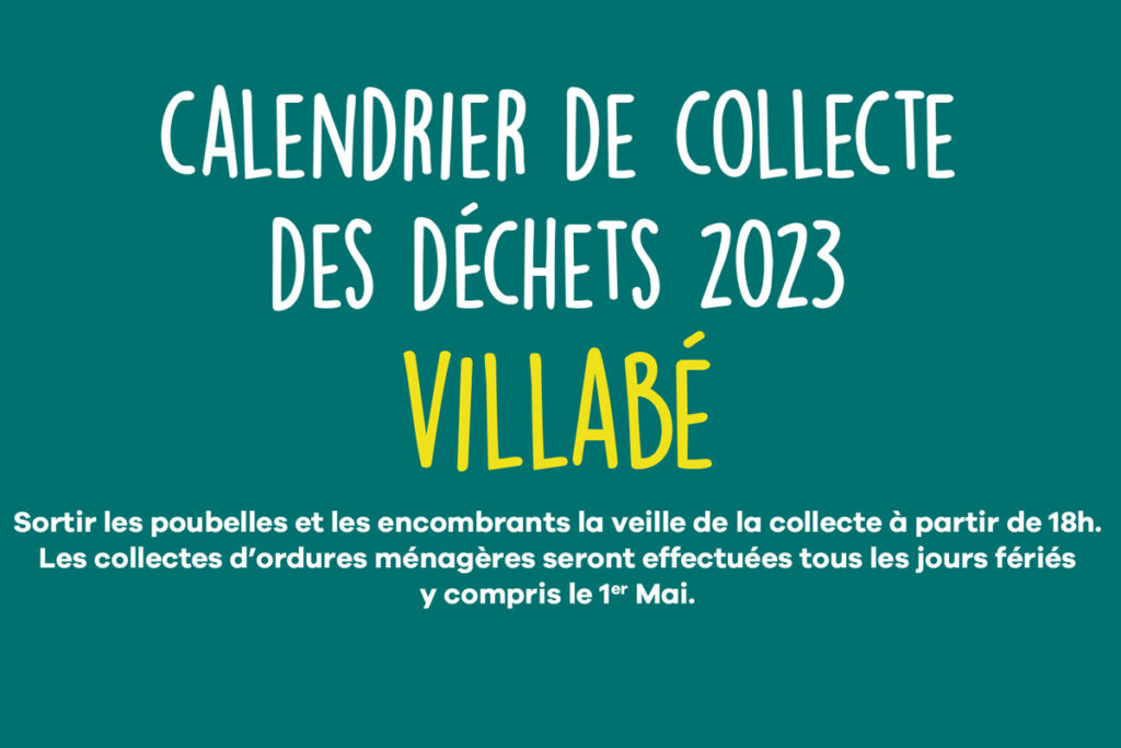 information sur la collecte des déchets