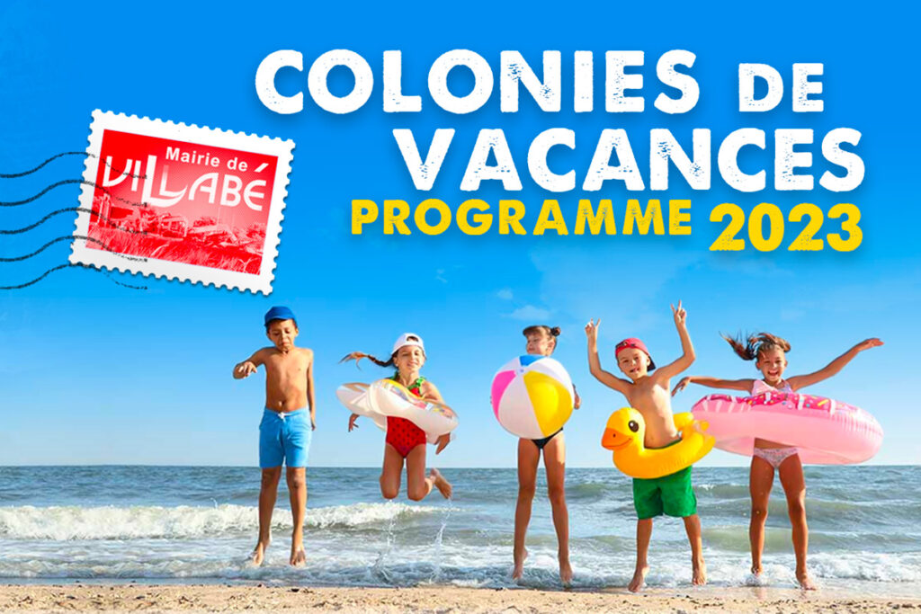 Programme des colonies de vacances 2023 de Villabé