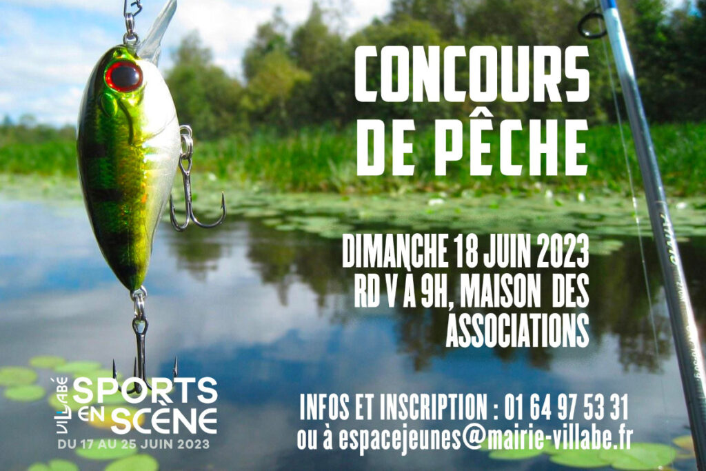 Villabé sport en scène 2023 : concours de pêche
