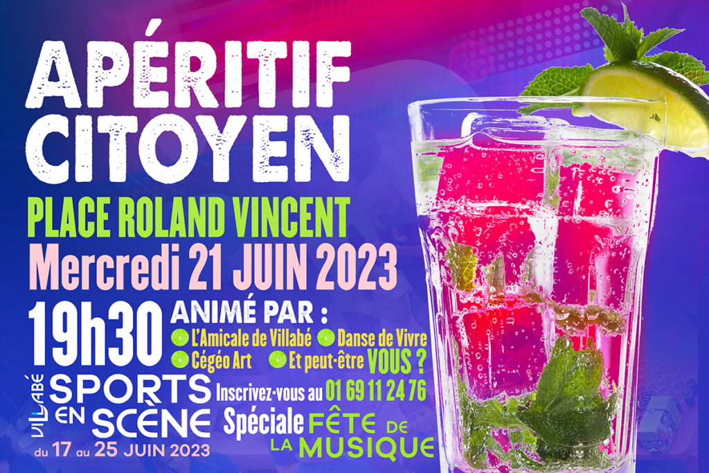 Villabé sport en scène 2023 : Apéro citoyen