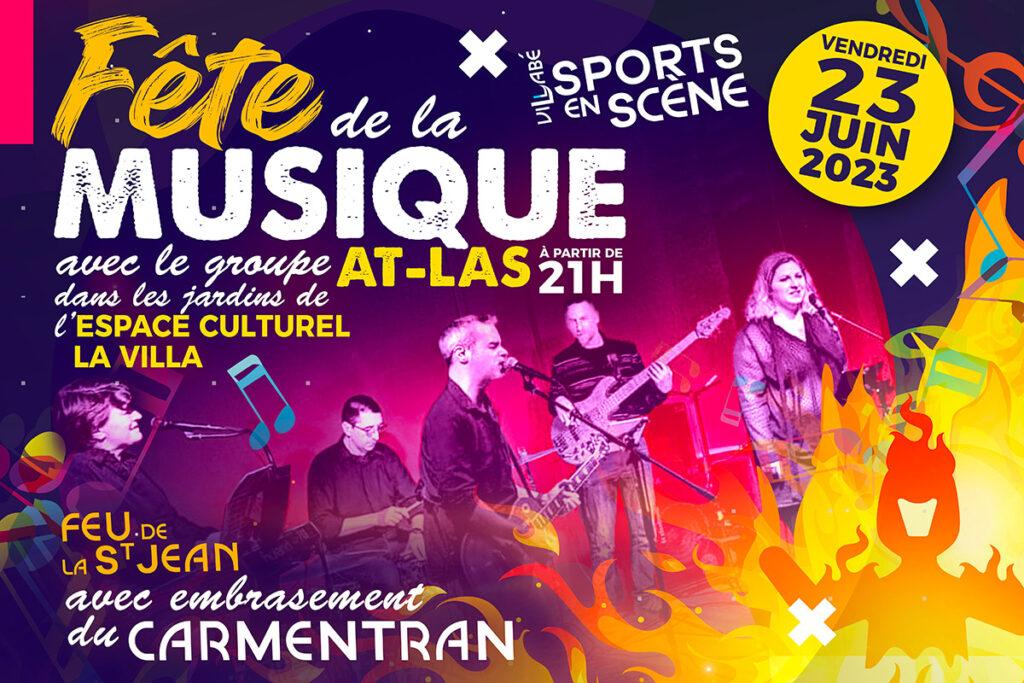 Villabé Sport en scène 2023 : Concerts et feu de la Saint-Jean