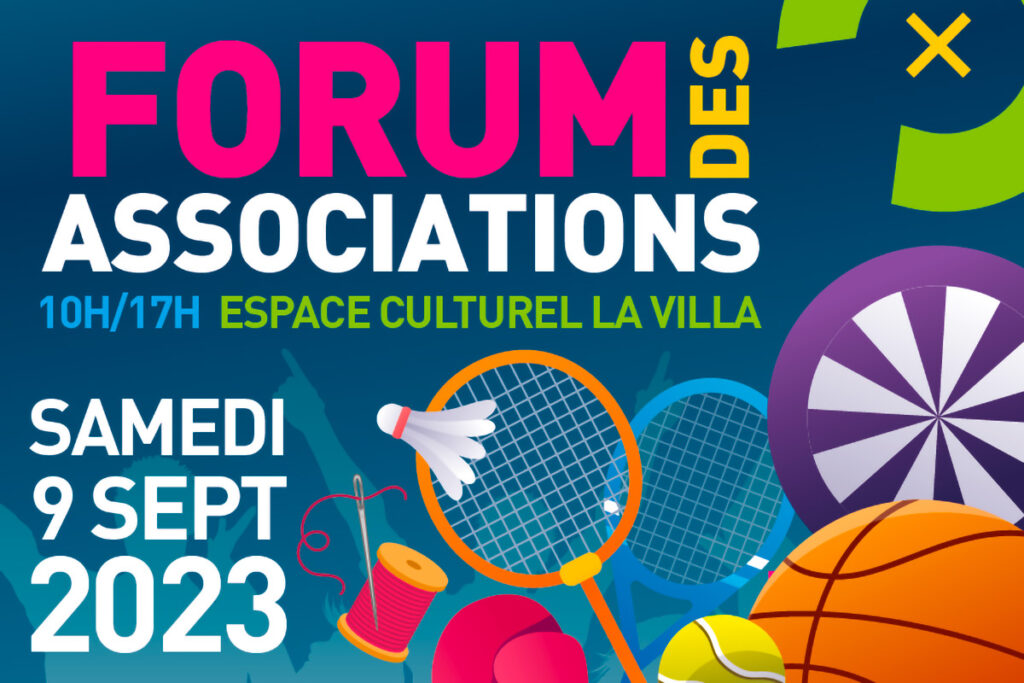 Forum des Association de Villabé, le 9 septembre 2023, espace culturel La Villa