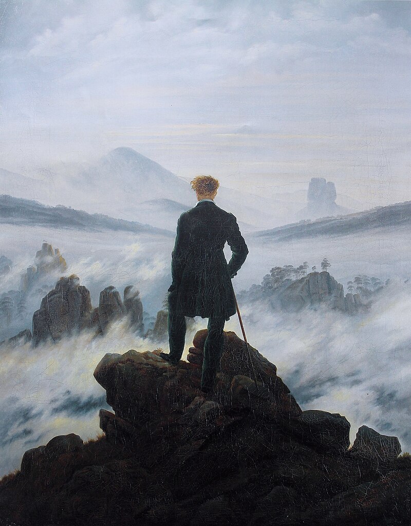 "Le Voyageur contemplant une mer de nuages" aussi intitulé "Le Voyageur au-dessus de la mer de nuages" ou "L’homme contemplant une mer de brume" (en allemand : Der Wanderer über dem Nebelmeer) est un tableau du peintre romantique allemand Caspar David Friedrich composé à partir de 1818.
