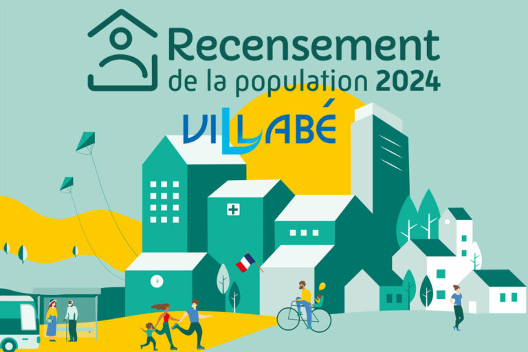 Flyer pour le recensement de la population de Villabé 2024