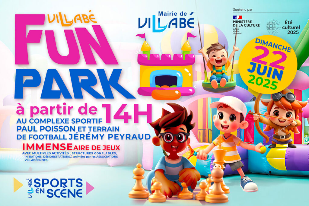 Fun Park, après-midi ludique en famille, à partir de14h, complexe sportif Paul-Poisson