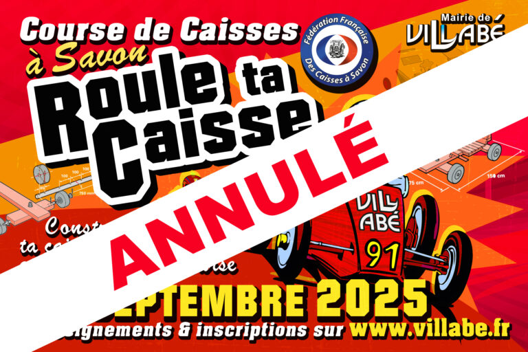 Annulation de la course de caisses à savon