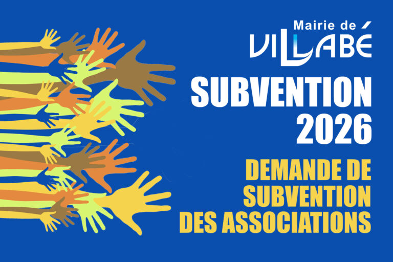 Dossier de subvention 2026 pour les associations villabéennes.