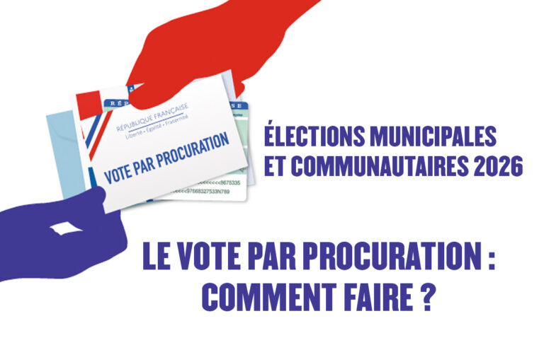 Élections municipales et communautaires 2026, le vote par procuration : comment faire ?