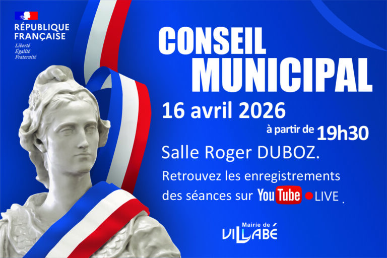 Séance du 16 avril 2026 du Conseil municipal de Villabé