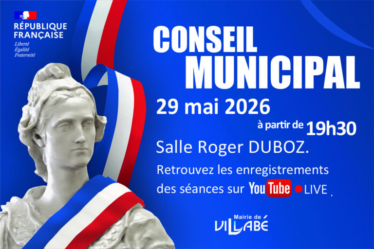 Séance du 29 mai 2026 du Conseil municipal de Villabé
