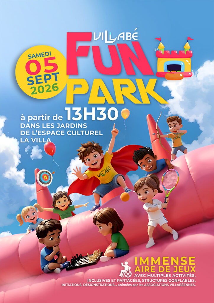 Villabé Fun Park, samedi 5 septembre, de 13h30 à 18h, Villabé